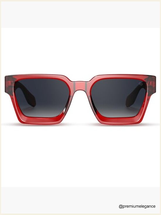 UV400 Protection Rectangle TR90 Y2K Sunglasses for Women Men main image 6
